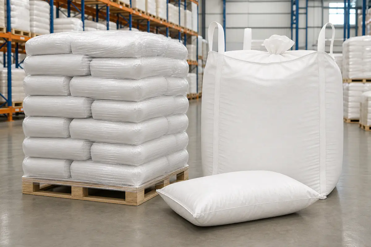 Industrial polyethylene packaging